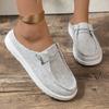 Autumn New Women'S Canvas Breathable Fashion Vulcanized Sports Shoes Woman Casual Flat Shoes Female Light Walking Shoes