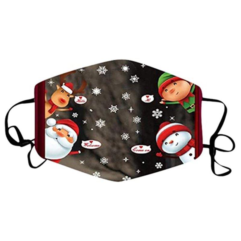 Buy Safe Mask Halloween Print Face Masks Windproof Washable Masks Reusable Face Cover 07 MOSC at