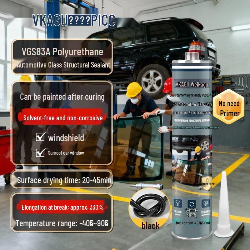 WIKA-FAGU Automotive Windshield & Window Sealant 310ml