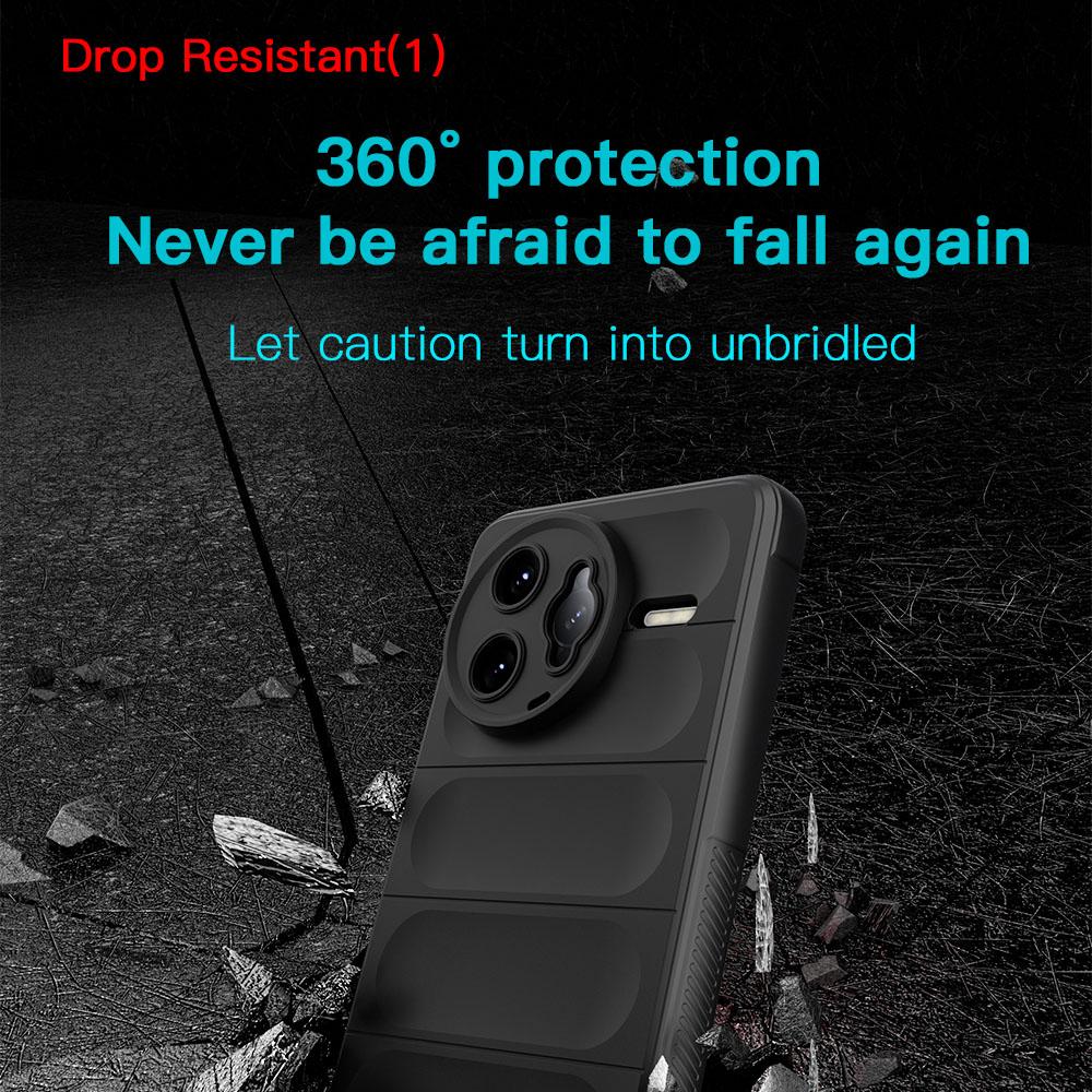 KEYSION Shockproof Matte Case for Xiaomi POCO F7 Ultra F7 Pro Anti-skid Soft Silicone Phone Back Cover for POCO F7 Pro F7 Ultra
