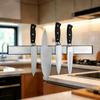 Magnetic Knife Holder: No-Drill 304 Stainless Steel Rack & Kitchen Organizer
