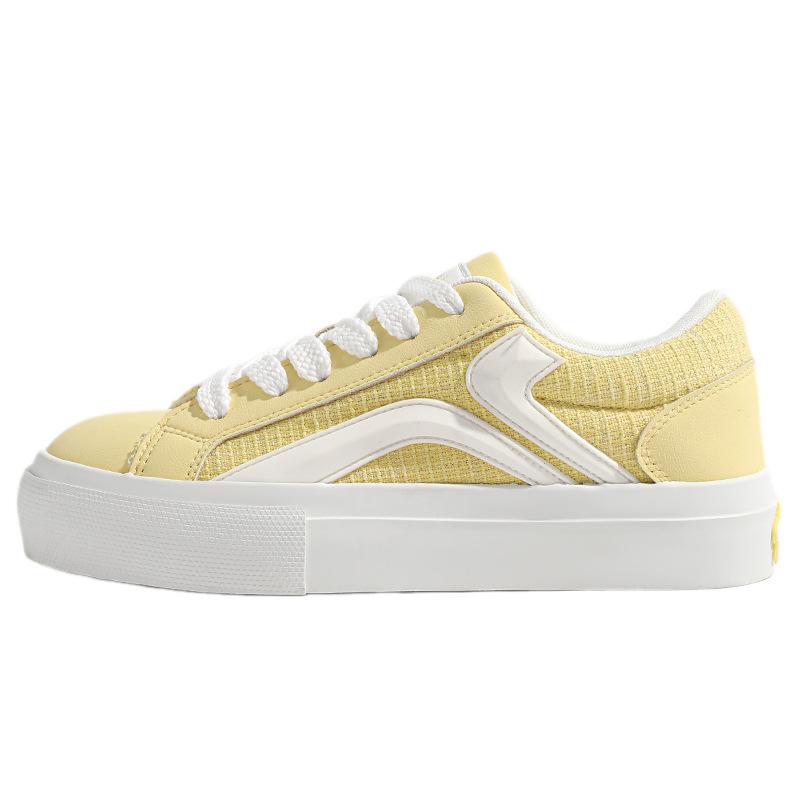 Yellow Board Shoes Women's Summer and Autumn New Thick-soled Heightening Shoes Versatile Women's Shoes Student Casual Sports Shoes
