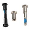 Scooter Lock Screw Professional Rustproof Hardened Stable Metal Wear Resistant Scooter Hinge Screw