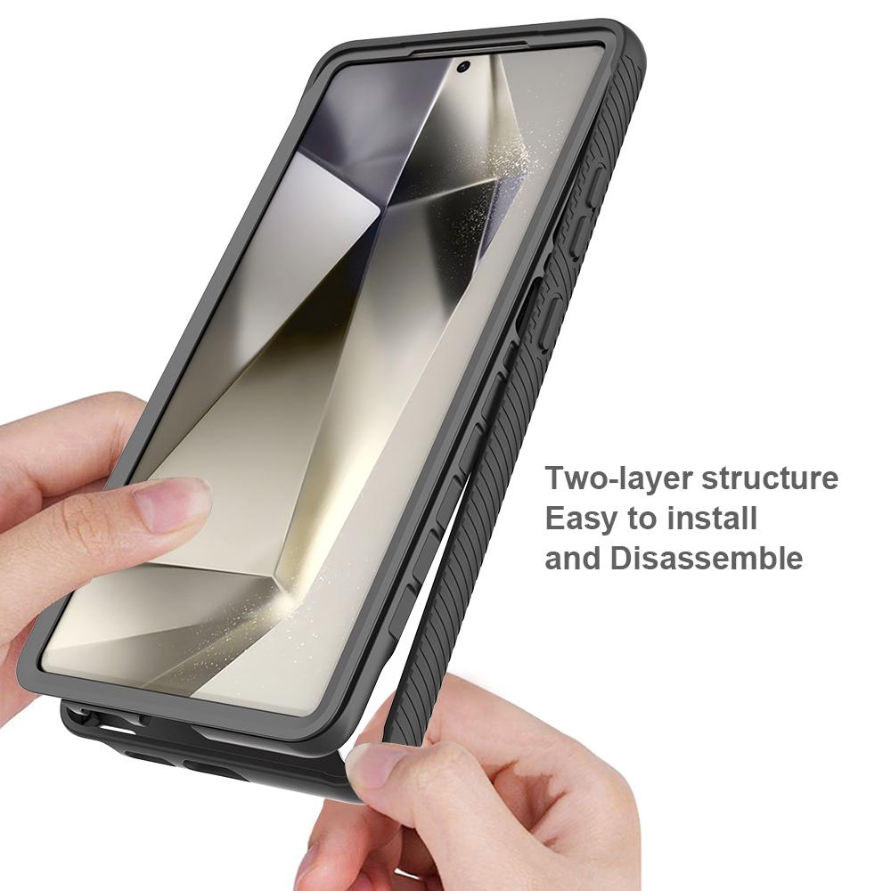 For Samsung Galaxy S25 Ultra Case Anti-Drop 2-in-1 PC+TPU Phone Cover
