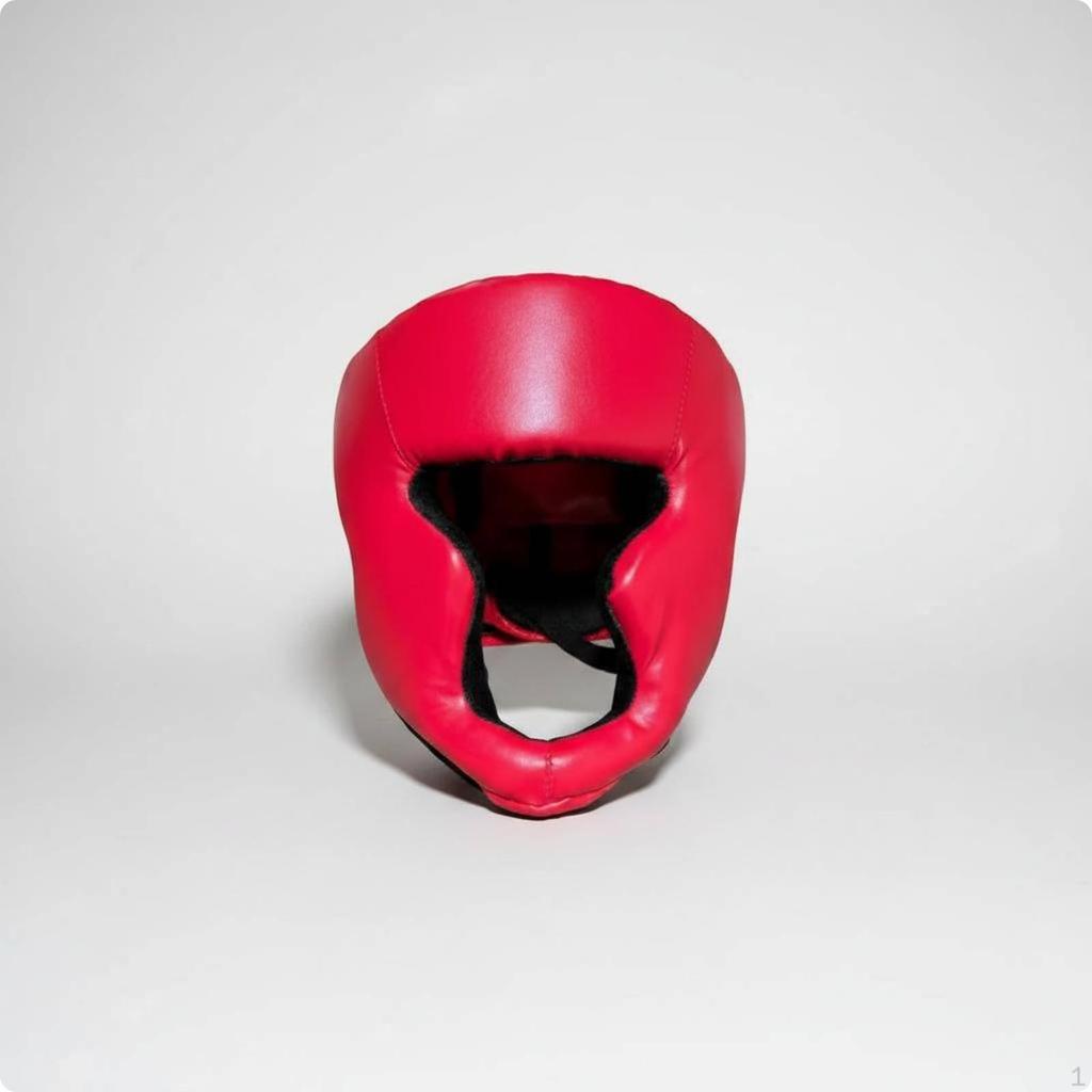 Boxing Headgear Thick Padding Fighting Arts Symbol Custom Print Padded Sparring Helmet for