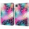 For iPad Pro 13 (2024) Stand Case Pattern Printed Leather Tablet Flip Cover