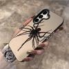 Black Spider Cartoon Cool Phone Case For Samsung Galaxy S26 Ultra S25 S24 S23 S22 PLUS FE A56 A55 A54 A53 IMD Shockproof Cover