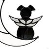Acrylic Window Hanging Panel Dog Decoration Ornament Pendant for Indoor Outdoor Home
