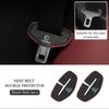 Protezione fibbia cintura di sicurezza interna auto Tappetino in pelle antigraffio per Volvo XC40 XC60 XC70 XC90 V40 V60 V90 S60 S80 S90