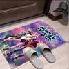 KPop Demon Hunters Pattern Rug, Indoor/Outdoor Mat, for Picnic, Gameroom, Bedroom, Office, Living Room, Home Decor Carpet, Birthday Gift