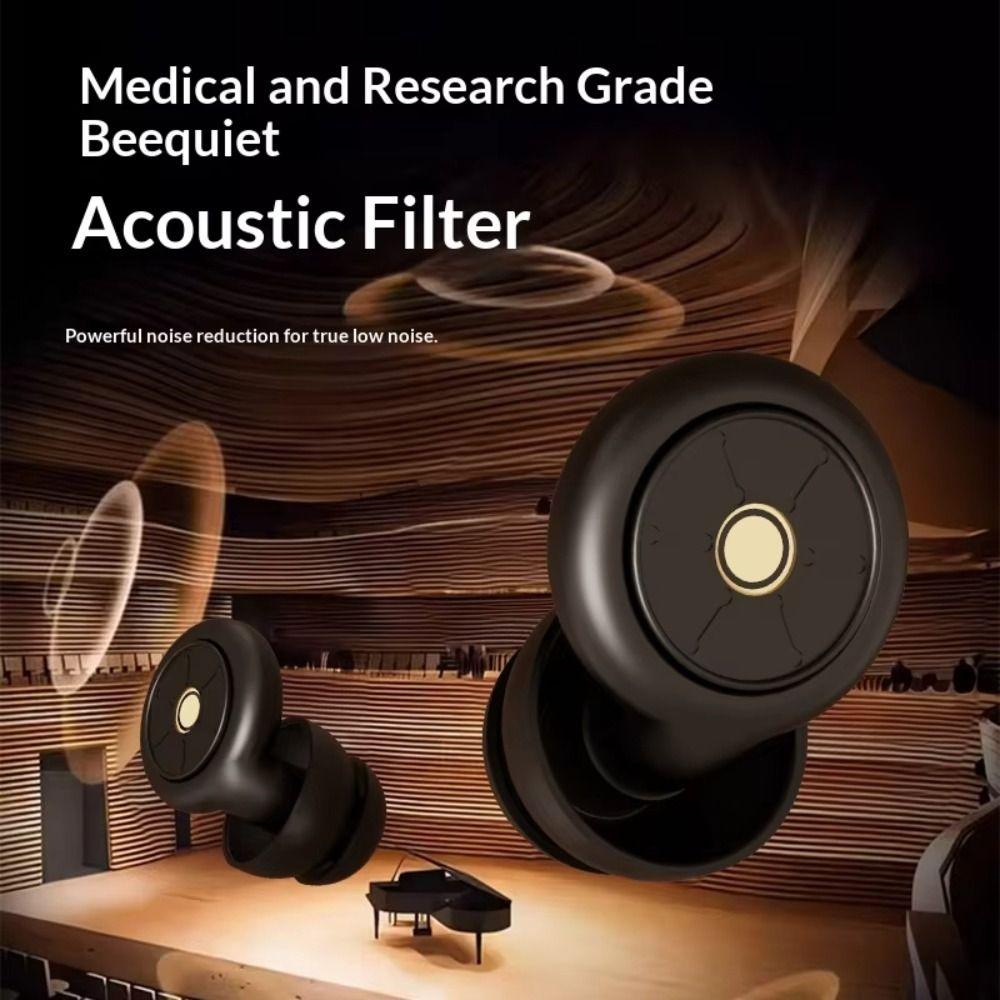New for Sleeping Noise Cancelling Ear Plug Silicone Reusable Sleeping Ear Plug Soft Hearing Protection for Concert Motorcycle