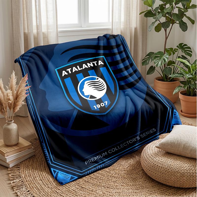 Atalanta FC Soft Flannel Fleece Blanket Lightweight Cozy Warm Throw Blanket For Sofa Bed Home Decor