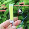 User-Friendly Double LED Lighting Board with DC 3.7-5V Control Switch: A DIY Fixture for Flashlights and Desk Lamps