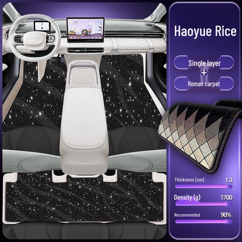 Eco-Friendly Waterproof & Dustproof Floor Mats for Nano 01 Cars