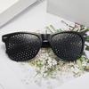 1/2/3PCS Anti-myopia Astigmatism Glasses Vision Correction Fatigue Pin Hole Glasses with Holes Eyesight Improvement Eyewear