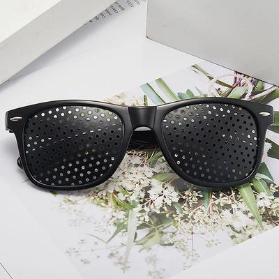 1/2/3PCS Anti-myopia Astigmatism Glasses Vision Correction Fatigue Pin Hole Glasses with Holes Eyesight Improvement Eyewear