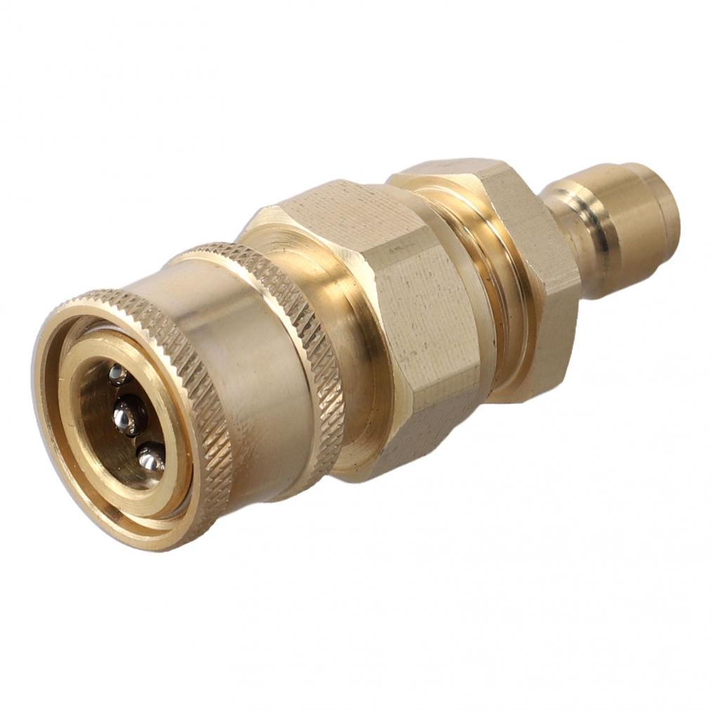 Connector Gold Color High Pressure Washer Accessories