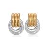 Twist Knot Women's Dangle Earrings Multilayer Circle Stud Earrings Drop Earrings  Bridal