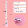 Plug Anal Vibratório com Contas e 12 Modos de Vibração, Massageador de Próstata Flexível, À Prova d'Água, Brinquedo Estimulador Dobrável