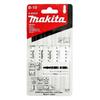 Lame de scie rapide et propre pour bois - MAKITA - Dent/pouce 9 - Longueur utile 76 mm - Lot de 5 lames