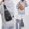 WEIXIER Sling Bag für Damen und Herren, Leder, Crossbody, Schultertasche, Brusttasche, Sling-Rucksack, Reisetasche
