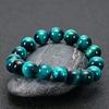 Bohemian Blue Tiger-Eye Beaded Bracelet - 8mm Natural Stone Wealth & Success Attraction, Unisex Daily We… More