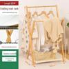 Zhaiwanjia Foldable Bamboo Cross-Design Coat Rack