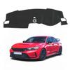 FUELHOOD Dashboard for Honda Civic FL5 Protective Mat with Sun Heat Reduced Scratch and Clear Visibility Polyester Set Mat/Cover (2022-2024) -
