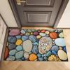 Valentine's Day Doormat Welcome Entrance Door Mat Outdoor Front Room Rugs Foot Mat Hallway Carpet Floor Bath Mats Washable