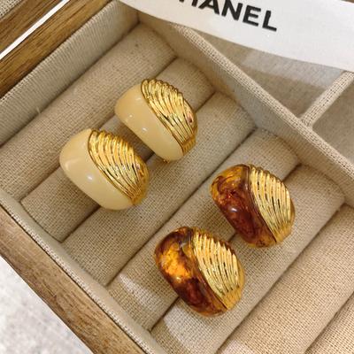 Spring And Summer High-End Stud Earrings Women'S Light Luxury Earrings Unique Design Foreign Temperament Earrings