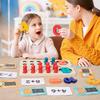 Kids Educational Wooden Math Toy With Number Recognition And Practice Arithmetic