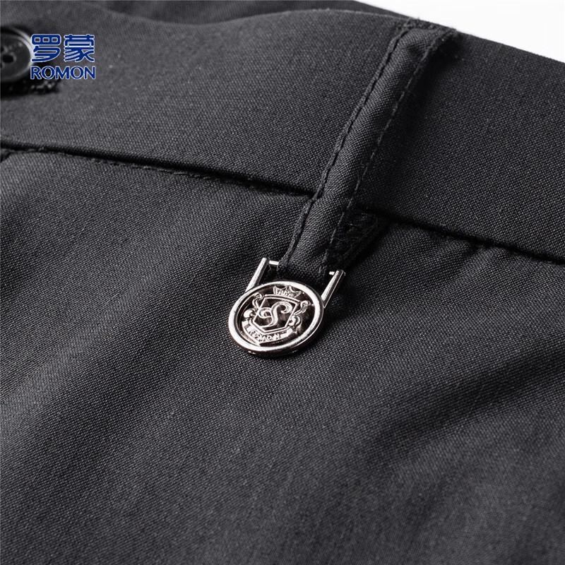 Luomeng Men's Lyocell-Linen Blend Loose Fit Casual Business Pants