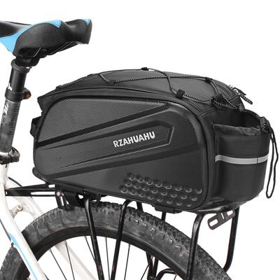 Lixada 10L Multifunctional Bicycle Rear Seat Bag Waterproof Cycling Bike Rack Trunk Cargo Bag