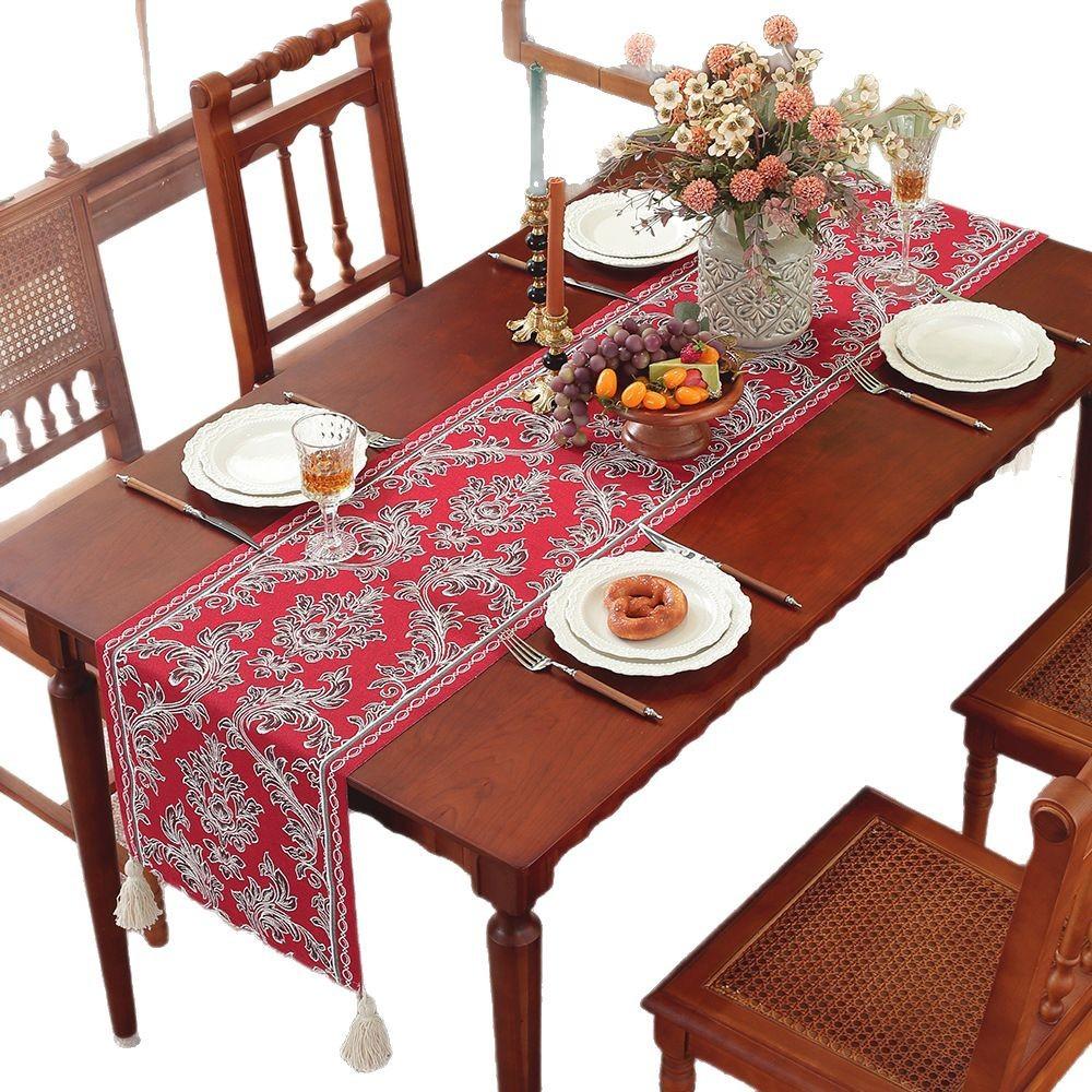 American Decorative Tablecloth Ethnic Pastoral Atmosphere Table Flag Household Tablecloth Rectangle