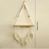 Handwoven Bohemian Wall Hanging Tapestry Plant Shelf Decor Storage Organizer