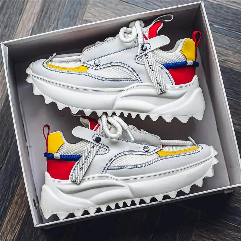 Classic men's shoes lightweight and comfortable mesh breathable sports shoes for teenagers and students casual running shoes