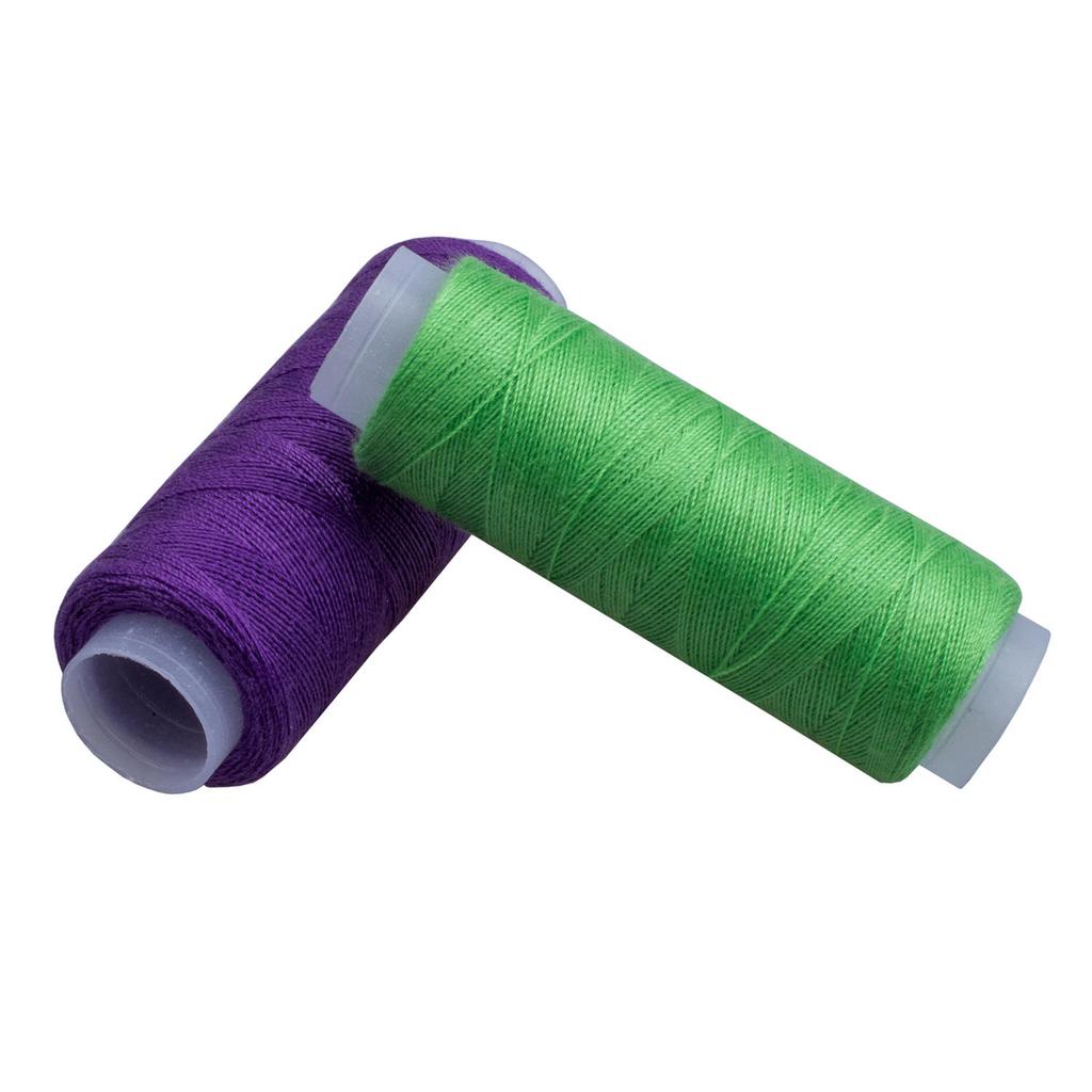 paquete de 24 surtidos de color hilo de coser de poliéster