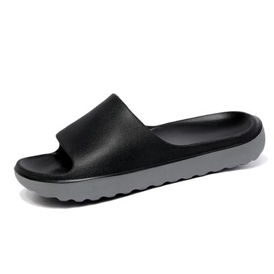 Outdoor Herren Hausschuhe Rutschfeste Strandsandalen Dicke Schuhe Freizeitschuhe Plateau Hausschuhe Indoor Dusche Badezimmer Hausschuhe Hombre