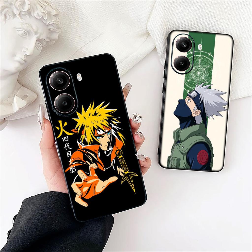 Namikaze Minato Narutos Kakashi Phone Cover for Xiaomi Redmi Note 12 11 10 A3 Pro 10A 10C 12C Note12 5G Protective Case