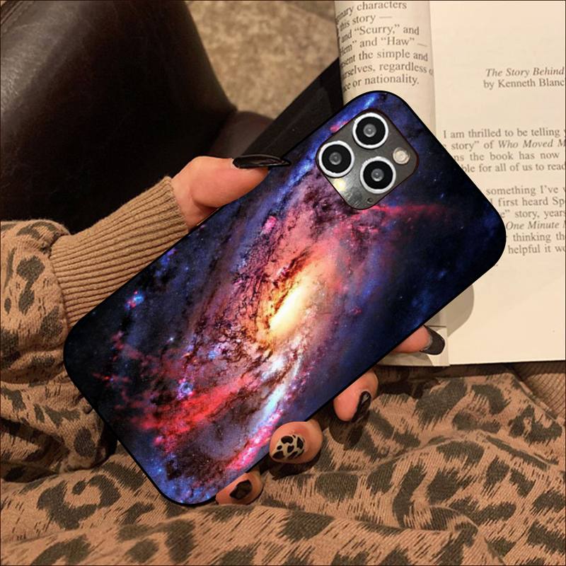 Colorful Space for Galaxy Universe  Phone Case for iPhone 11 12 13 Mini Pro XS MAX 8 7 6 6S Plus X 5S SE 2020 XR Cover