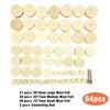 64/33Pcs Grinding Polishing Buffing Round Wheel Pad Wool Felt Sanding Head 3.15mm Shank For Dremel Drill Rotary Tool Accessories