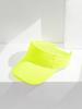 Unisex Casual Solid Color Visor Hat For Outdoor Sports Leisure Daily Wear Summer Beach