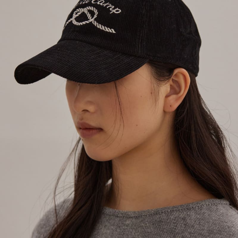 MangoManyPlease SCOUT CAMP CORDUROY CAP (2colors)