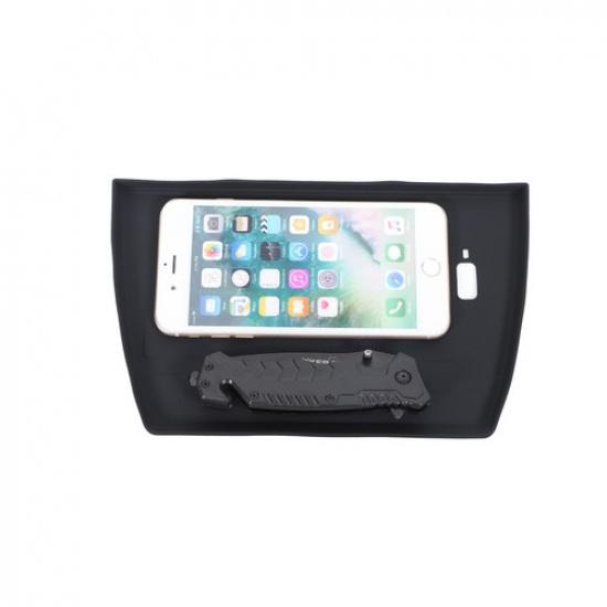 Black Non Slip Design Wireless Charging Silicone Pad for Subaru Forester 2025+