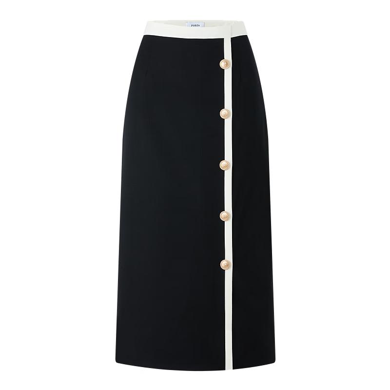 

PORTS Women s H-Line Wool Mid-Length Skirt 4