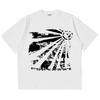 Summer Speed Racer Graphic Oversized Cotton Tops Sports Fashion Vintage Short Sleeve Tees Y2k Streetwear Women's  Men's T-Shirt