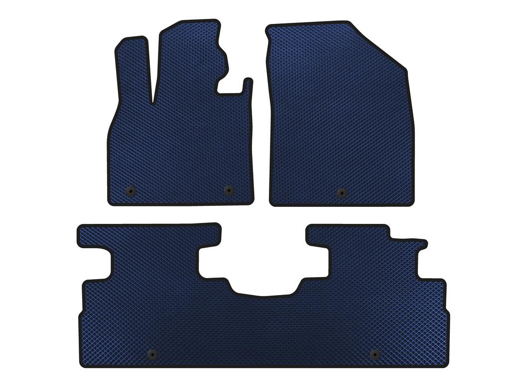 EVA Mats (2 Rows, 7-seater, Blue) for Hyundai Palisade