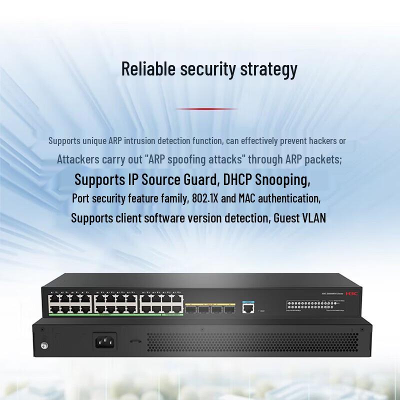 H3C S5000NV6-20T4N4NS-EI 24-Port Managed Enterprise Switch
