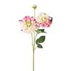 Realistic Simulation Big Dahlia Handmade Fake Flower Faux Dahlia Branch  Wedding Party Decor