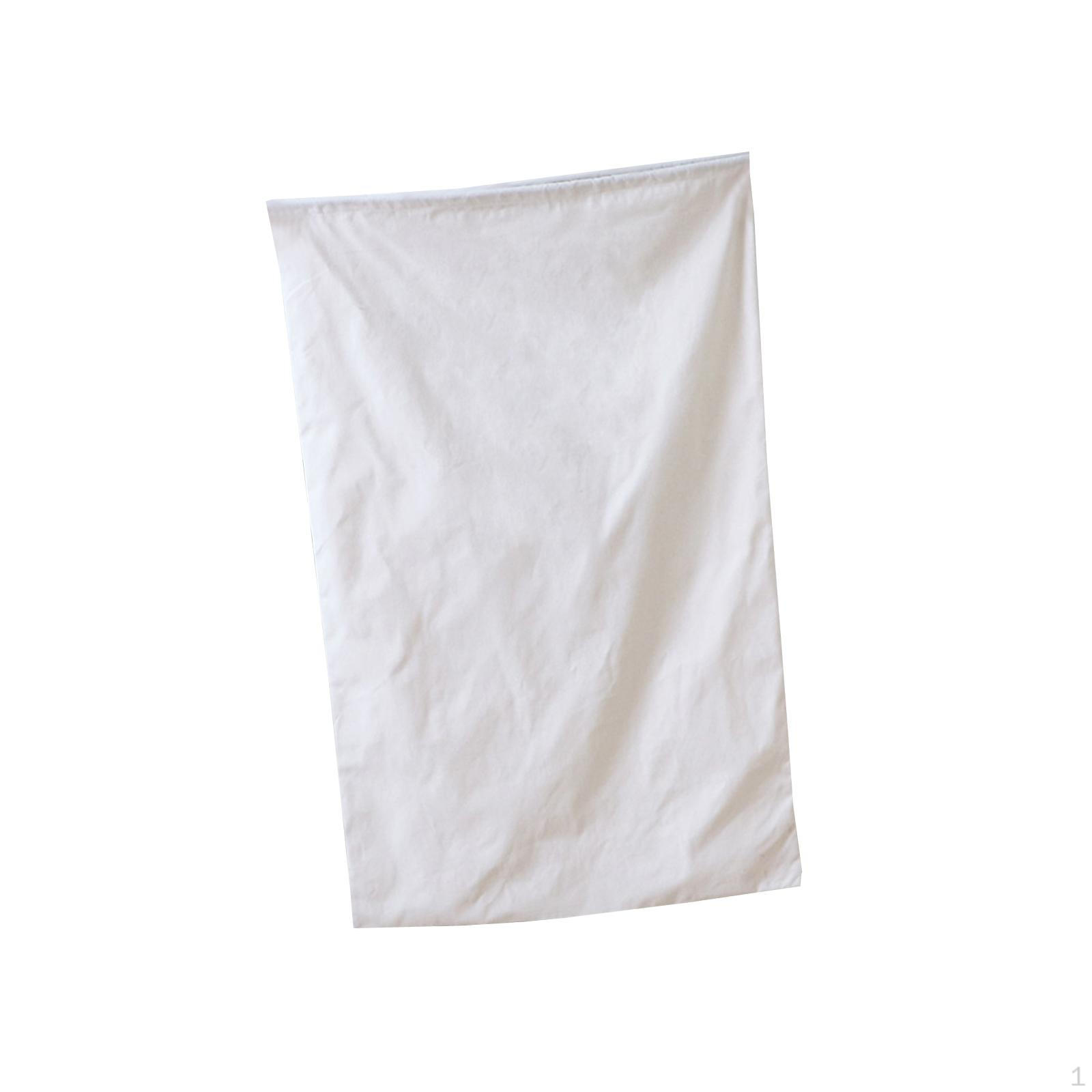 

Органайзер для грязной одежды, большая упаковочная сумка на шнурке, тележка для уборки, сумки большого размера white 48cmx80cm